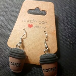 Coffee Cup Earrings